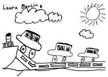 Autos auf Reise