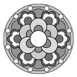 Blumen-Mandala