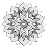 Sternen-Mandala 2